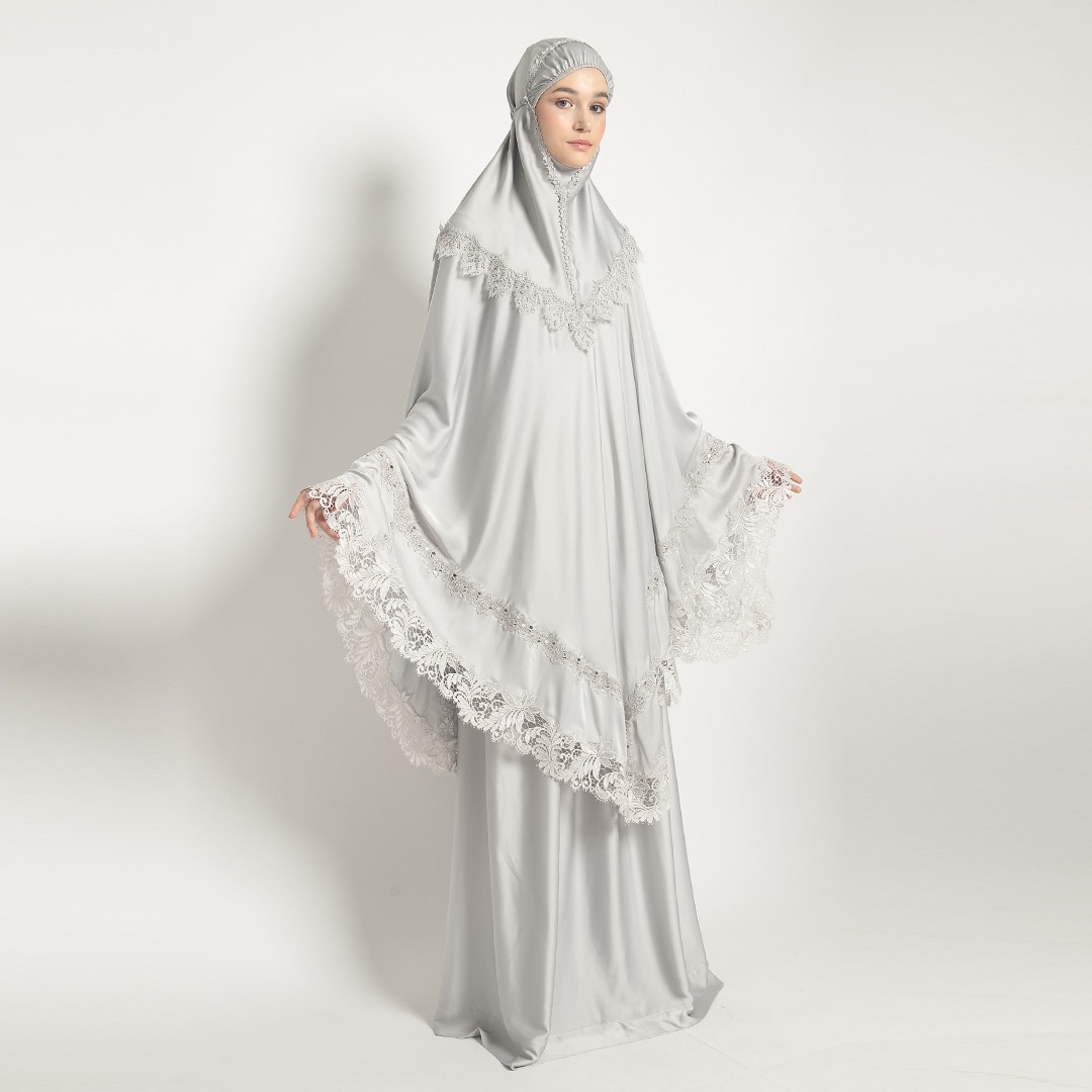 Mukena AIKILA : HASNA in Grey