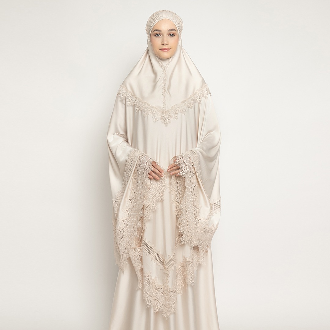 Mukena AIKILA : HASNA in Latte
