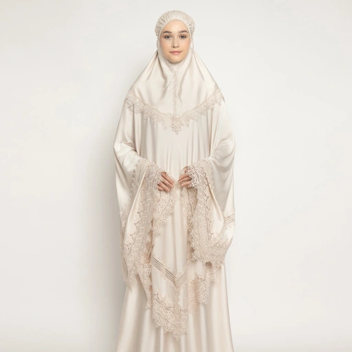 Image of Mukena AIKILA : HASNA in Latte