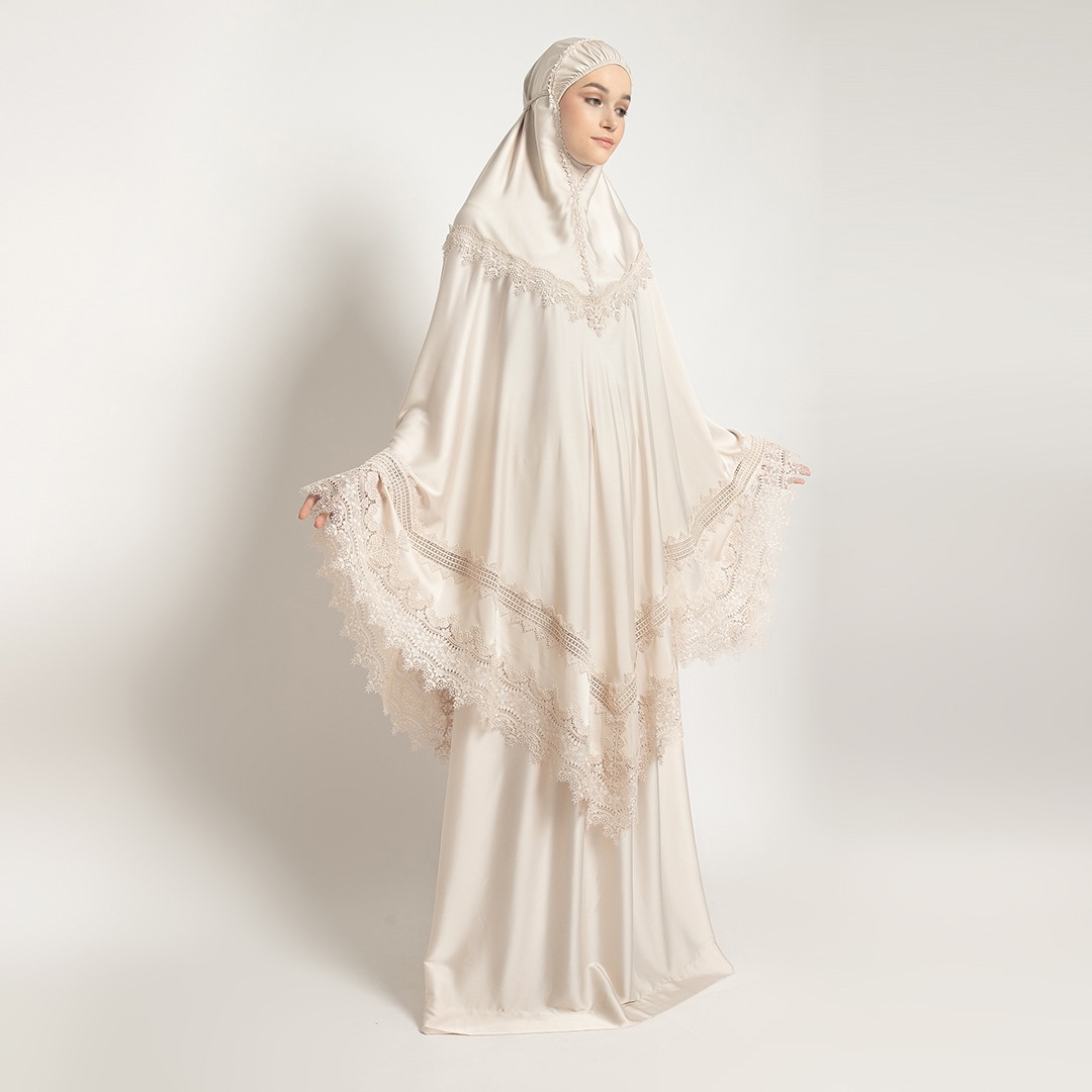 Mukena AIKILA : HASNA in Latte