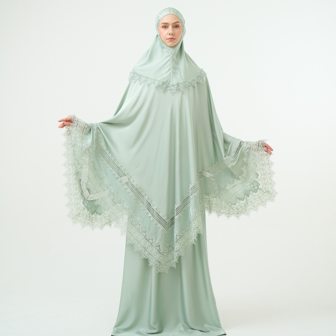 Mukena AIKILA : HASNA in Sage
