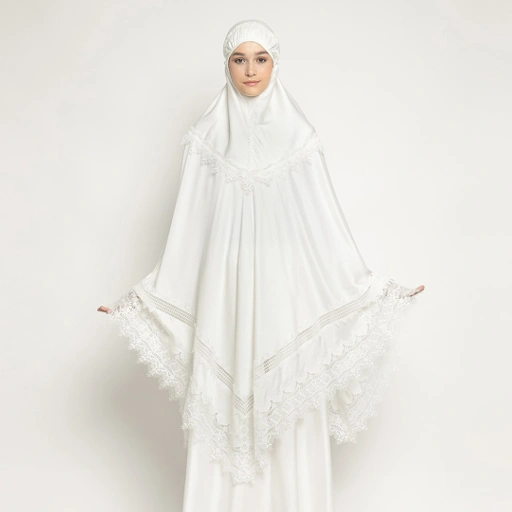 Image of Mukena AIKILA : HASNA in White