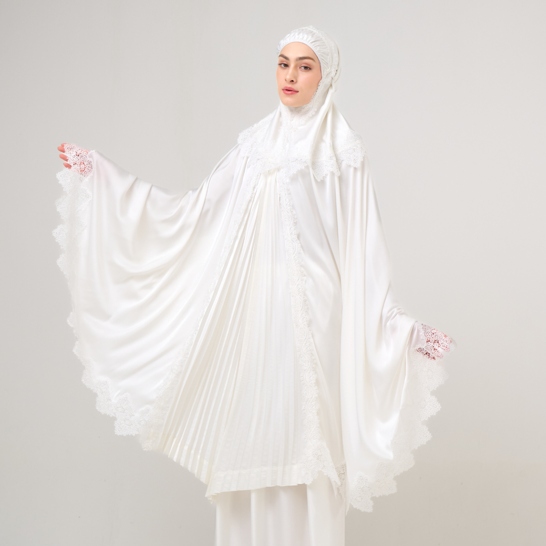 Mukena AIKILA : KAMANIYA in White