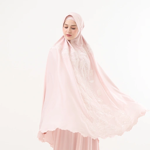 Mukena AIKILA : KAMILA in Baby Pink