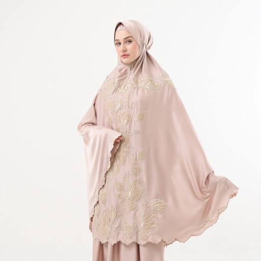 Mukena AIKILA : KAMILA in Hazelnut