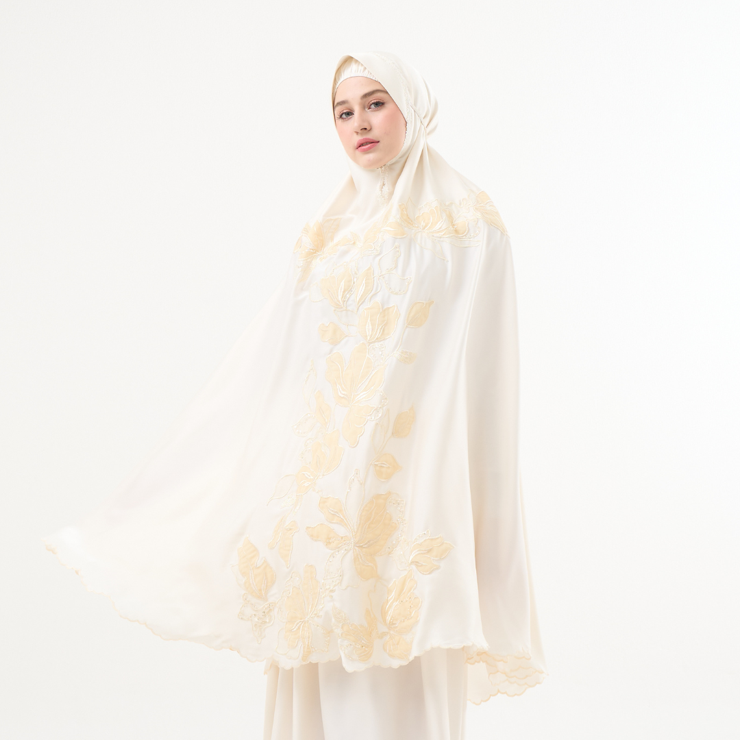 Mukena AIKILA : KAMILA in Ivory