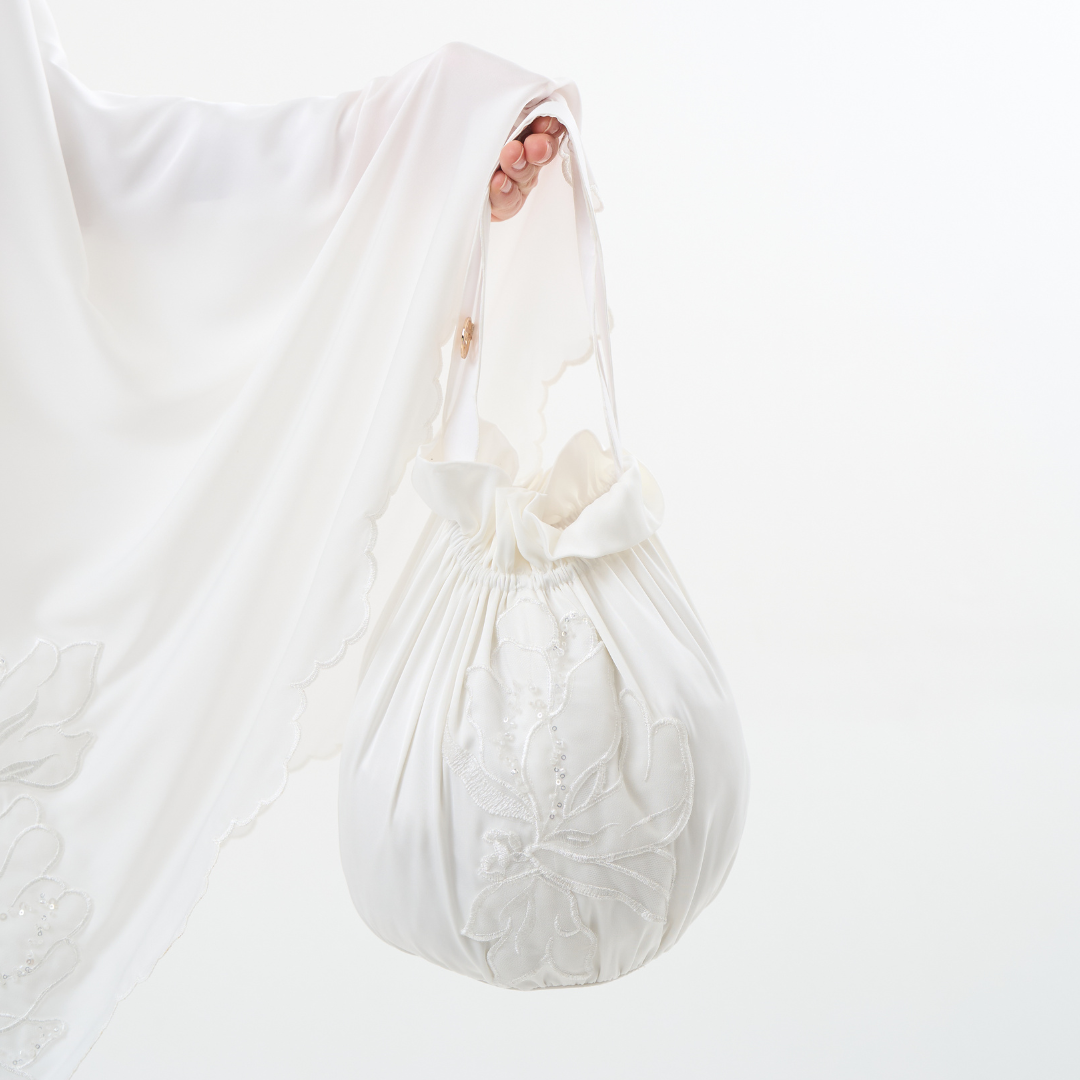 Mukena AIKILA : KAMILA in White