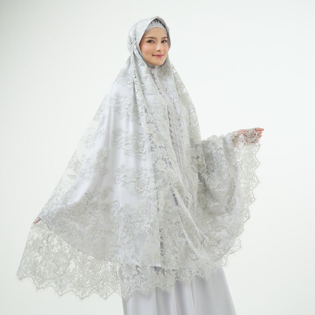 Mukena AIKILA : LAYLA in Grey