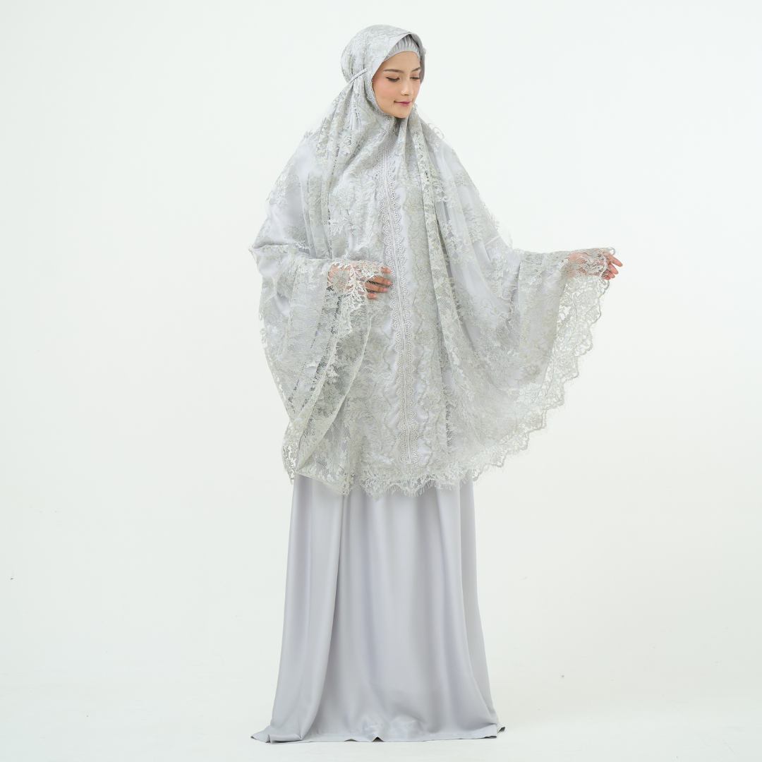 Mukena AIKILA : LAYLA in Grey