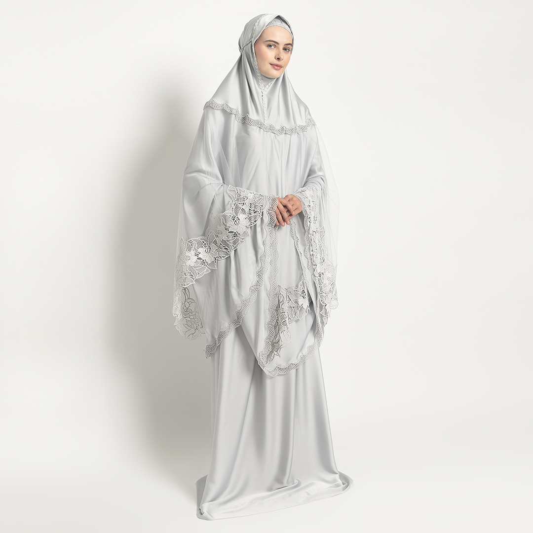 Mukena AIKILA : LEENA in Grey