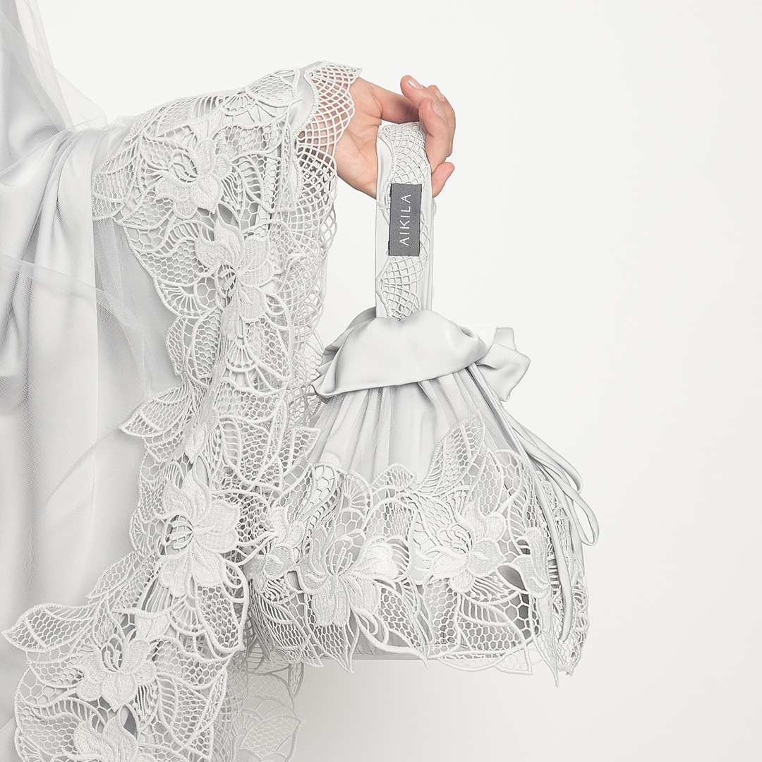 Mukena AIKILA : LEENA in Grey