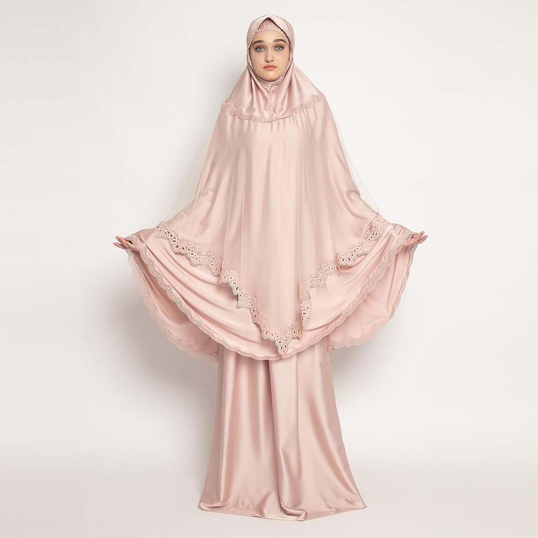 Mukena AIKILA : LEENA in Pink