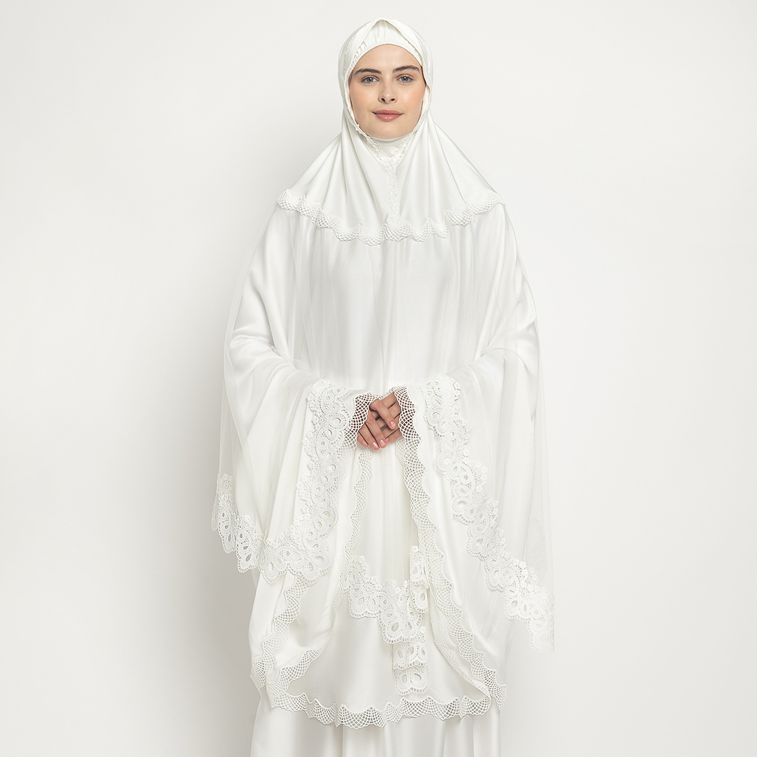 Mukena AIKILA : LEENA in White