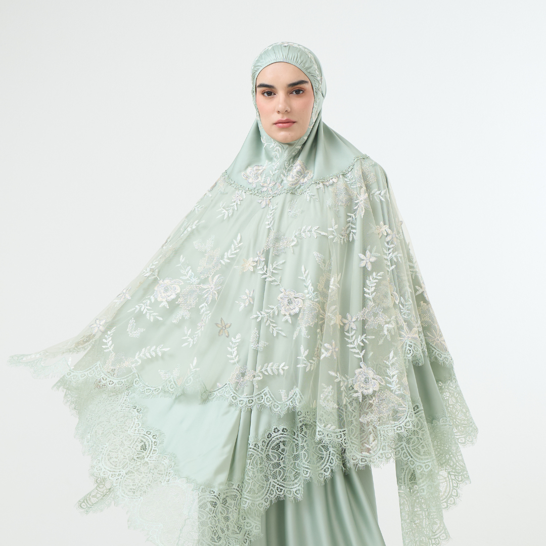 Mukena AIKILA : LEONA in Sage