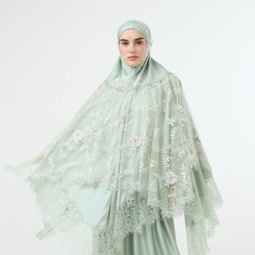 Mukena AIKILA : LEONA in Sage