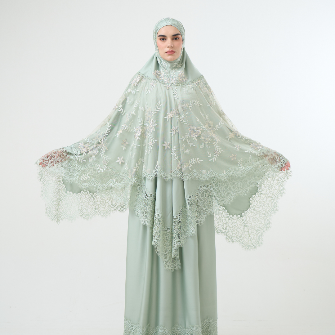 Mukena AIKILA : LEONA in Sage