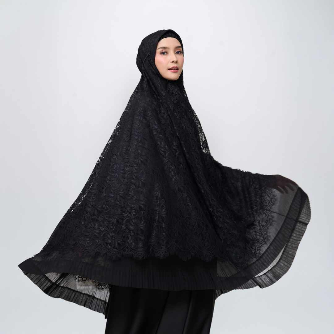 Mukena AIKILA : MAHYRA in Black