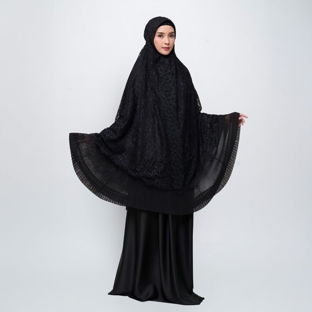 Mukena AIKILA : MAHYRA in Black