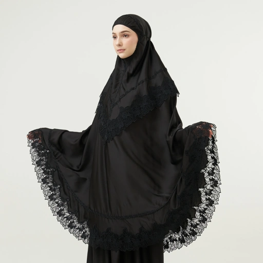 Image of Mukena AIKILA : MARWA in Black