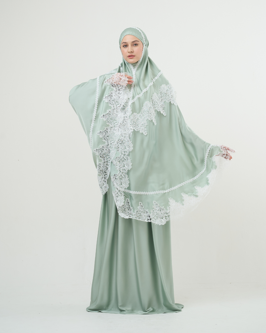 Mukena AIKILA : MARWA in Sage