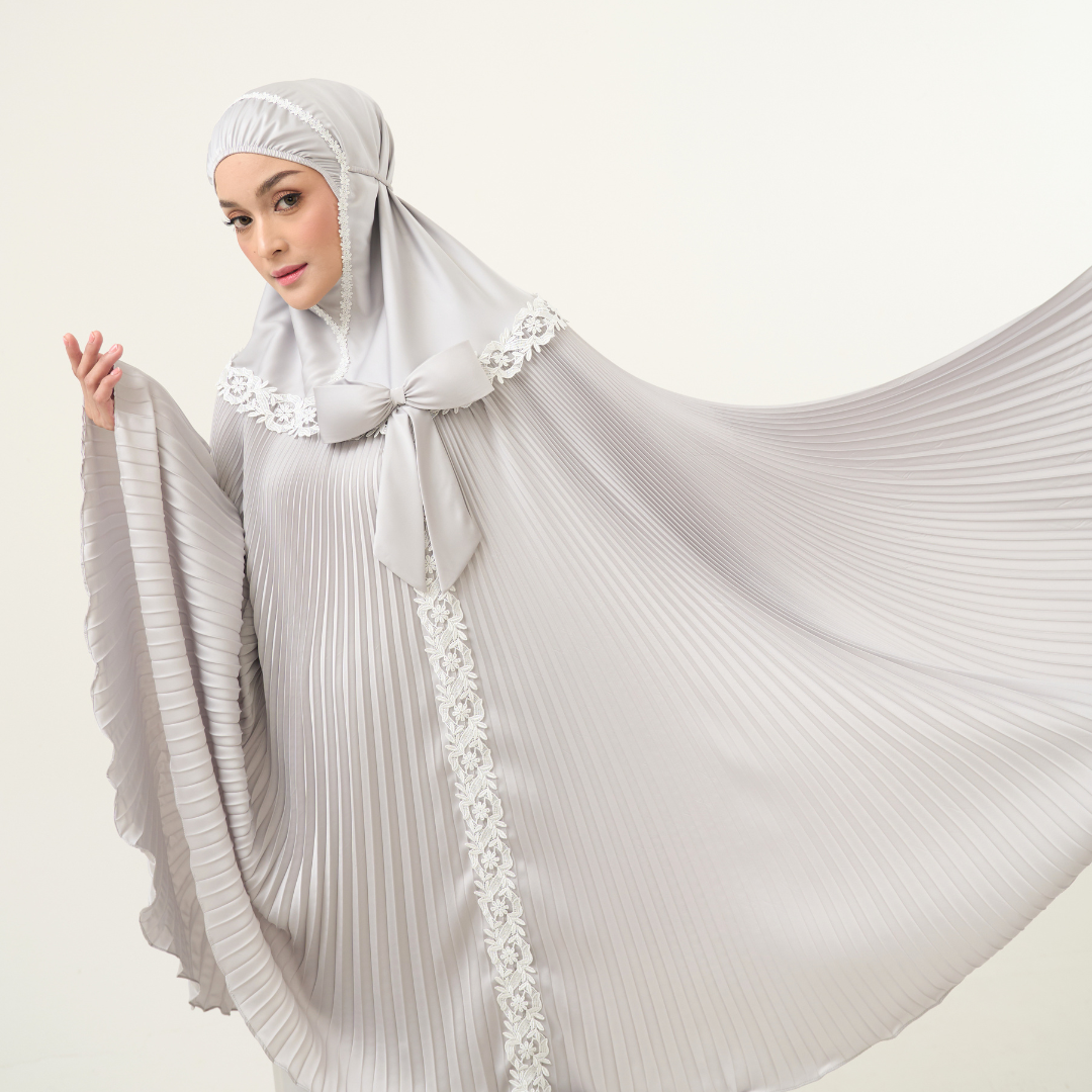 Mukena AIKILA : RAJNI in Grey