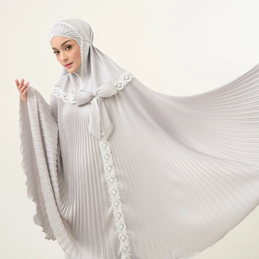 Mukena AIKILA : RAJNI in Grey