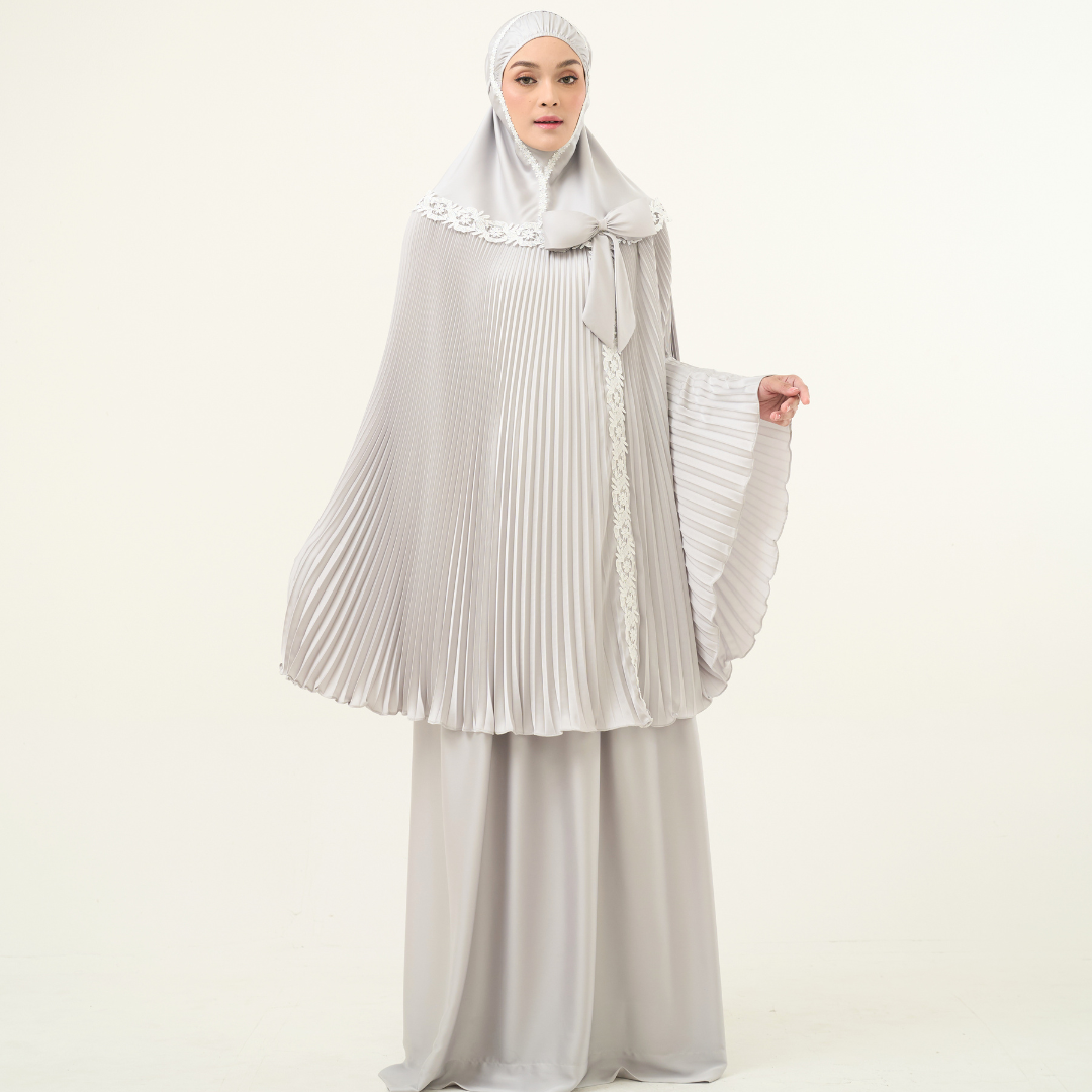 Mukena AIKILA : RAJNI in Grey