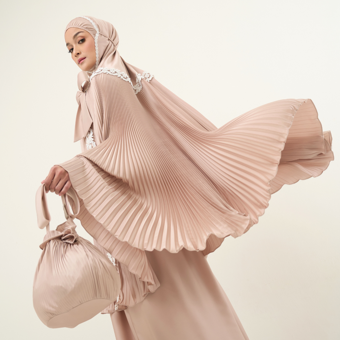 Mukena AIKILA : RAJNI in Hazelnut