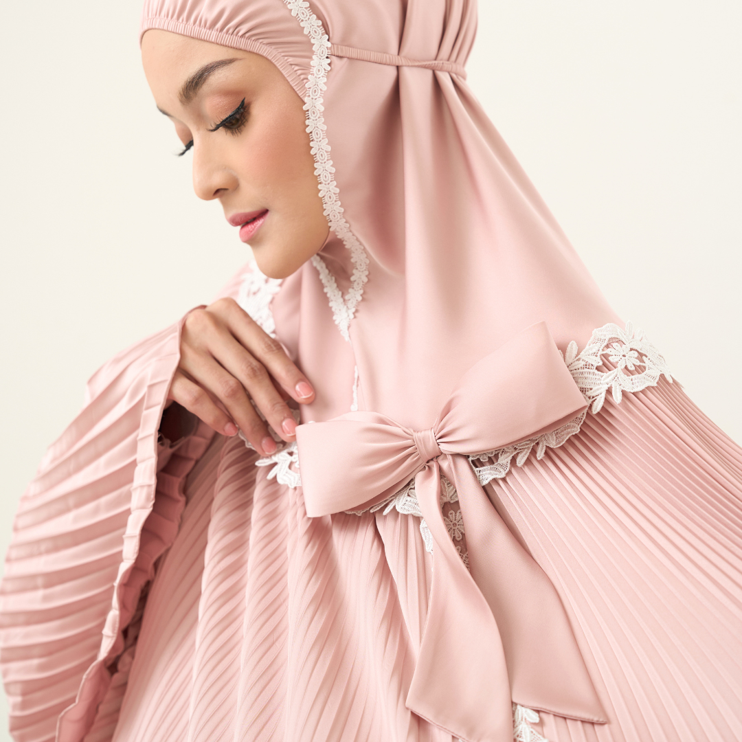 Mukena AIKILA : RAJNI in Pink