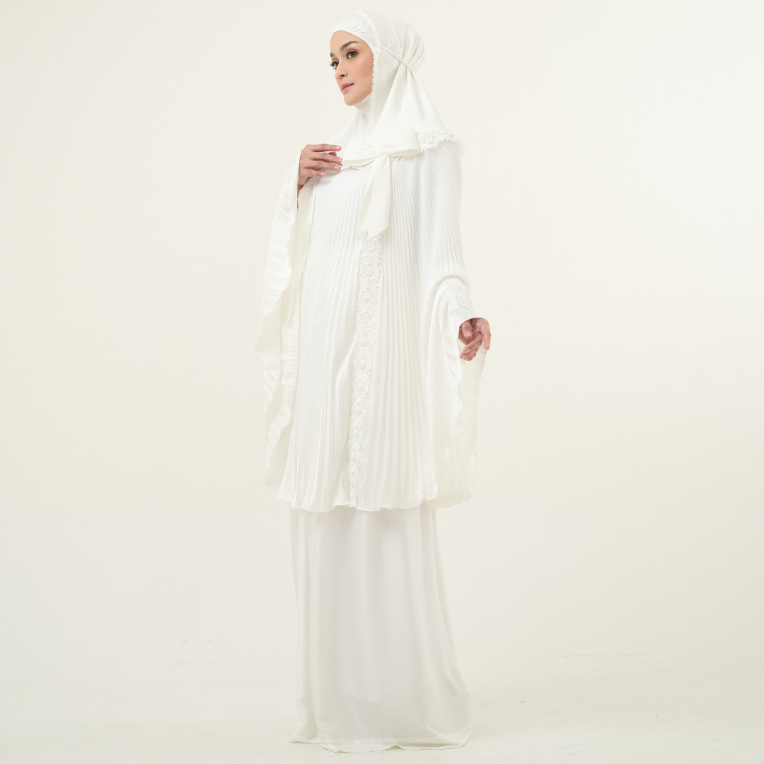 Mukena AIKILA : RAJNI in White
