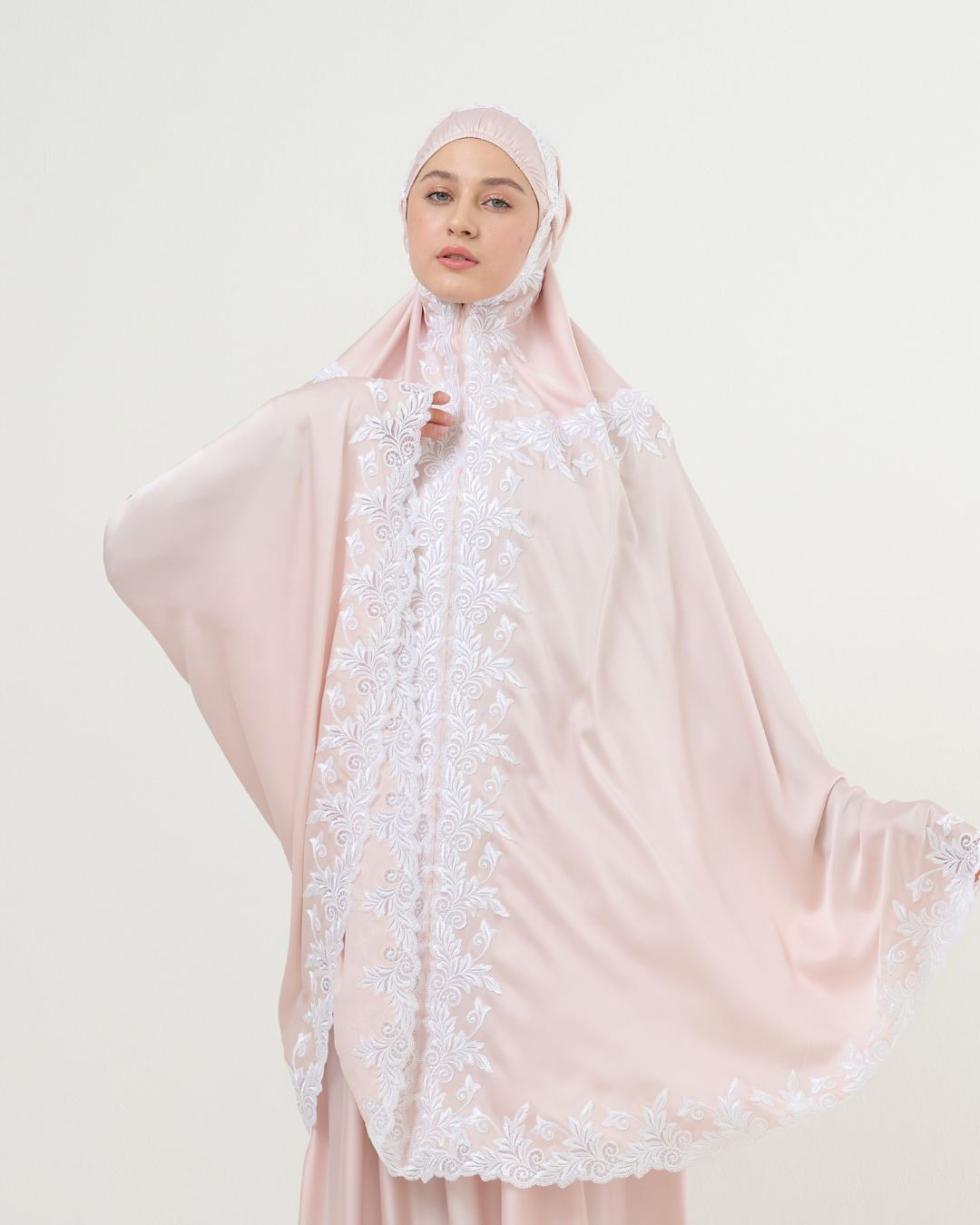 Mukena AIKILA : RAWDA in Baby Pink