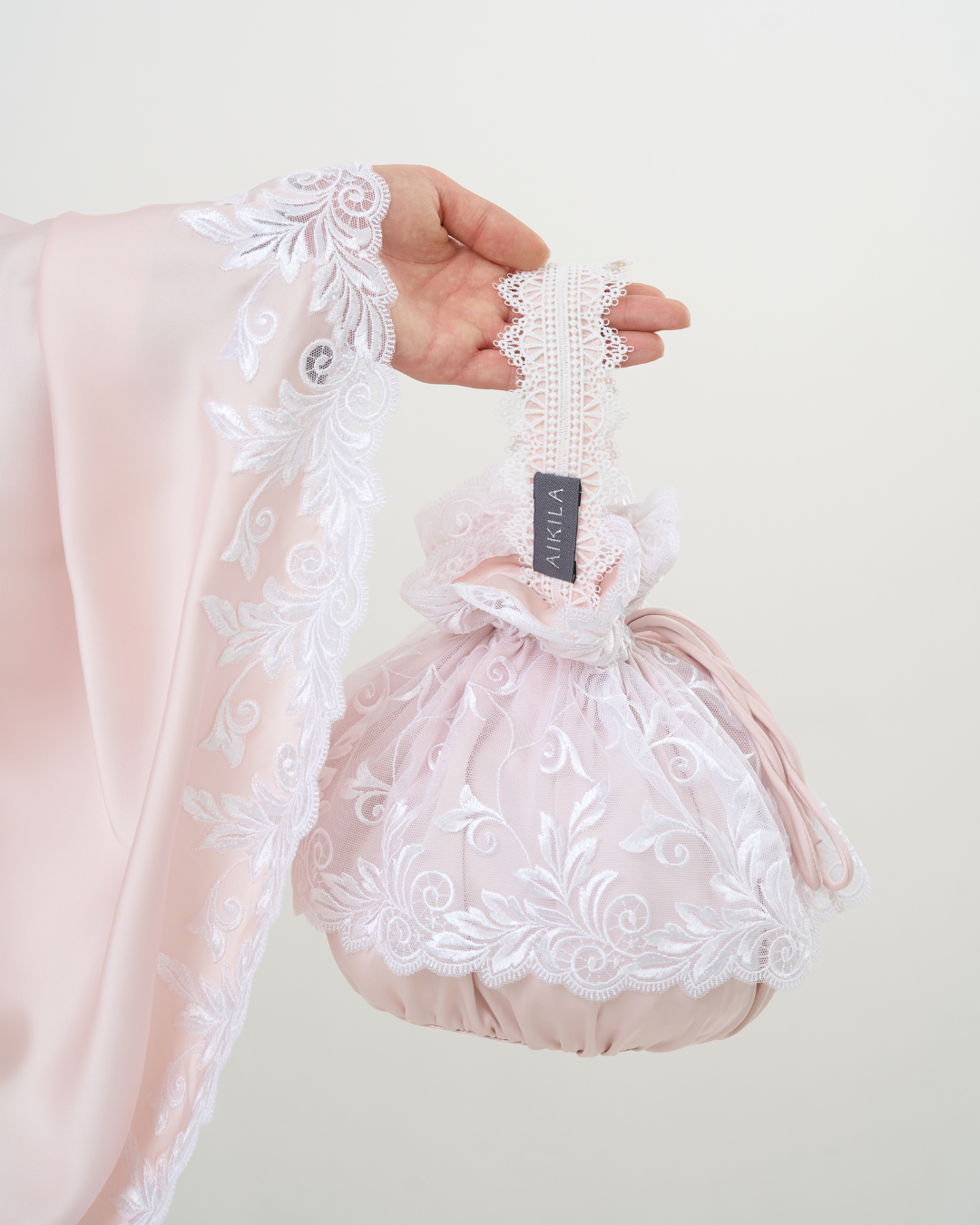 Mukena AIKILA : RAWDA in Baby Pink