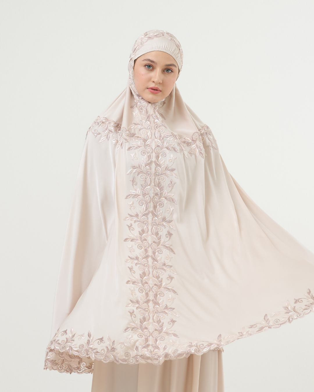 Mukena AIKILA : RAWDA in Latte