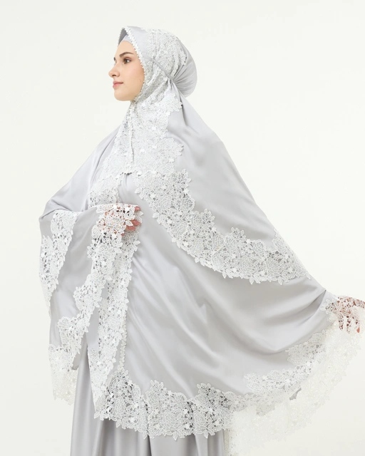 Image of Mukena AIKILA : SAFIYA in Grey