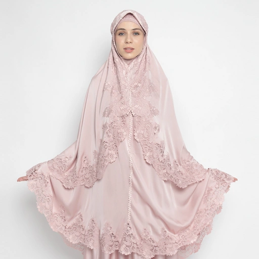 Image of Mukena AIKILA : SAFIYA in Pink