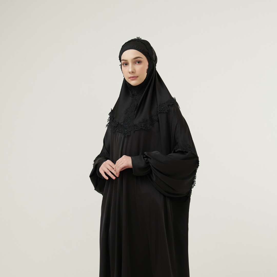 Mukena AIKILA : SAIDA in Black
