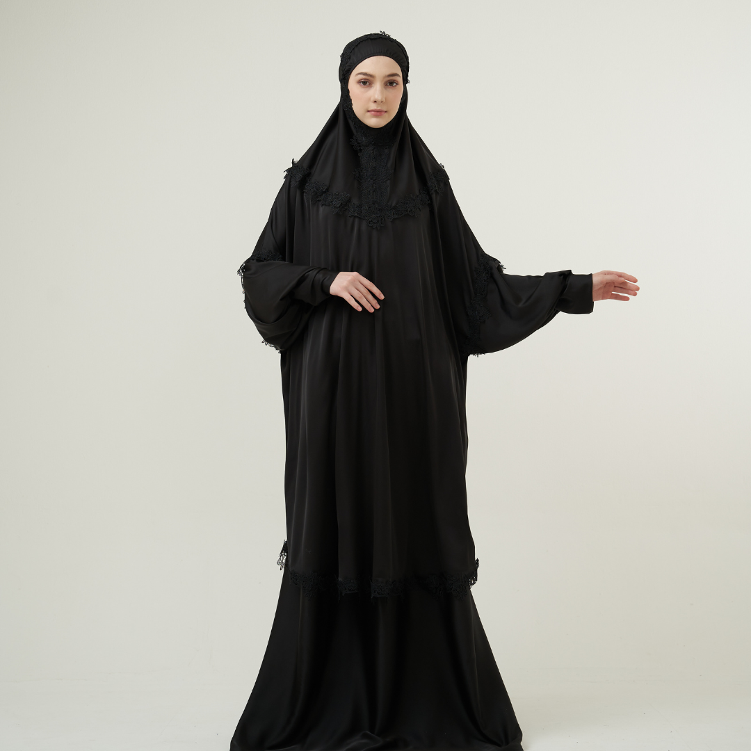 Mukena AIKILA : SAIDA in Black