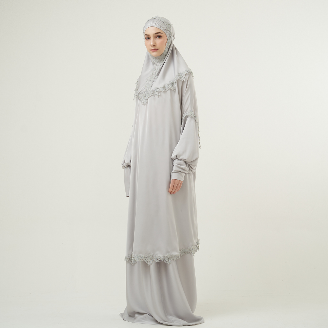 Mukena AIKILA : SAIDA in Grey