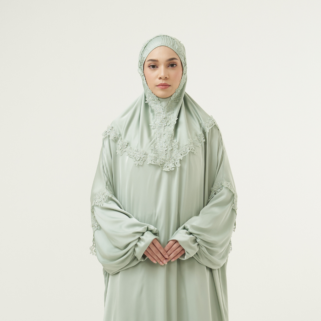 Mukena AIKILA : SAIDA in Sage