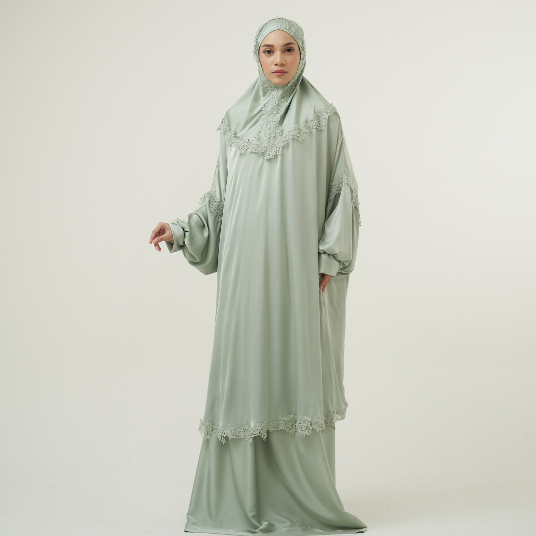 Mukena AIKILA : SAIDA in Sage