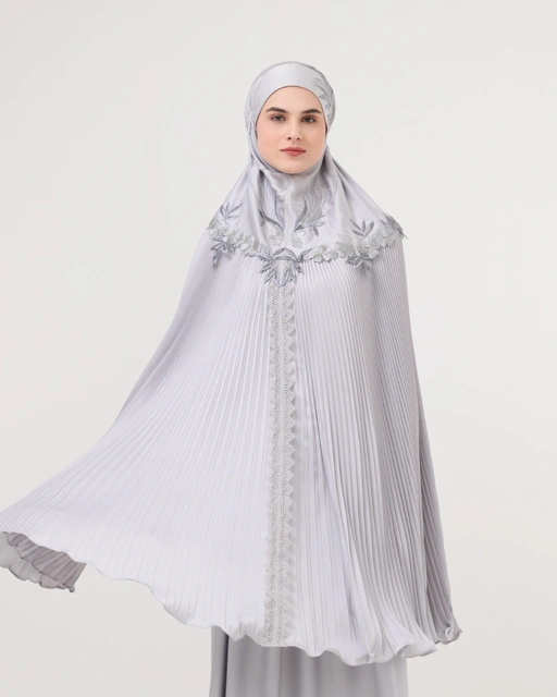 Image of Mukena AIKILA : SEKAR in Grey