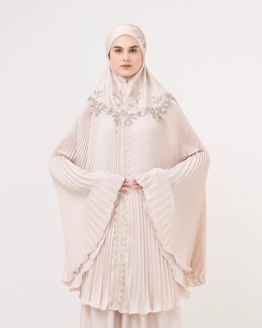 Image of Mukena AIKILA : SEKAR in Latte