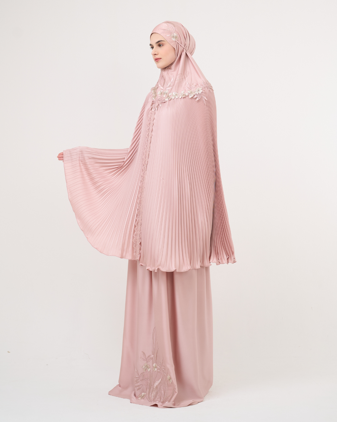 Mukena AIKILA : SEKAR in Pink