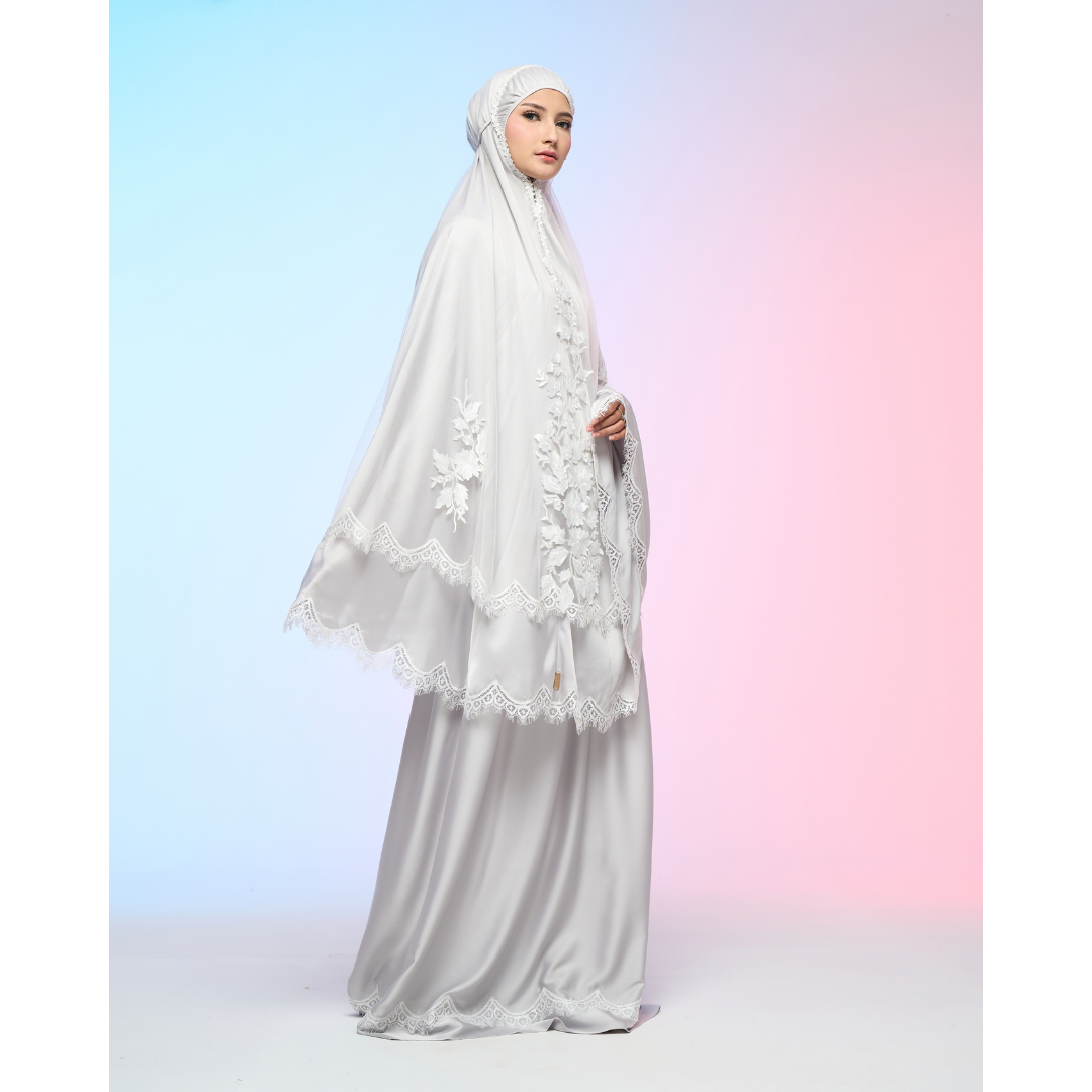 Mukena AIKILA : TIANA in Grey