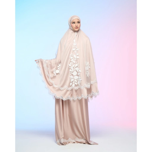Mukena AIKILA : TIANA in Hazelnut