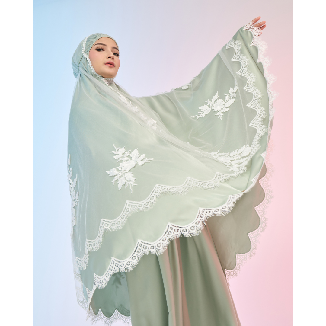 Mukena AIKILA : TIANA in Sage
