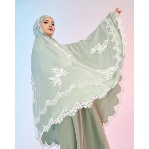 Mukena AIKILA : TIANA in Sage