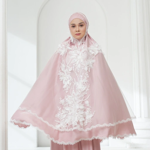 Image of Mukena AIKILA : YASHIRA in Pink