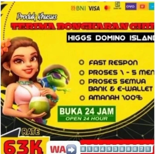 Image of Terima bongkaran coin domino