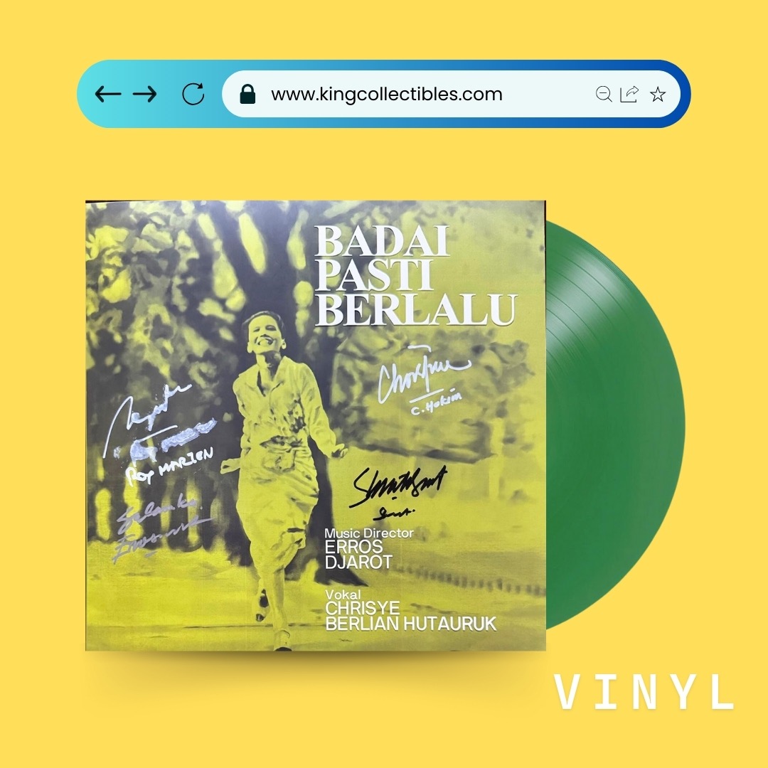 Vinyl Badai Pasti Berlalu Soundtrack Erros Djarot